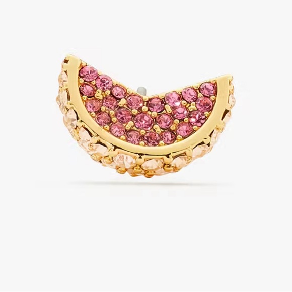 SOLD ❌Kate Spade Fruit Salad Pave Grapefruit Studs - Picture 2 of 4